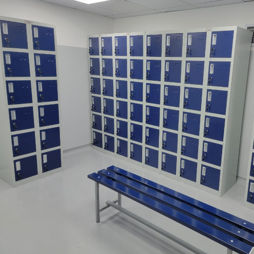 Taquilla metálica 6 puertas 2 cuerpos