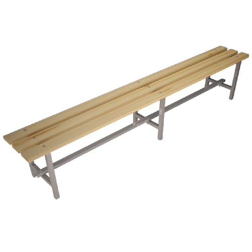 banco vestuario madera 200x30x43cm