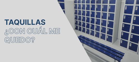 Taquillas metálicas de vestuario: cúal elegir