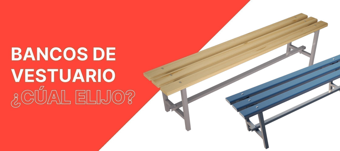 Altura del banco de vestuario: medidas y recomendaciones