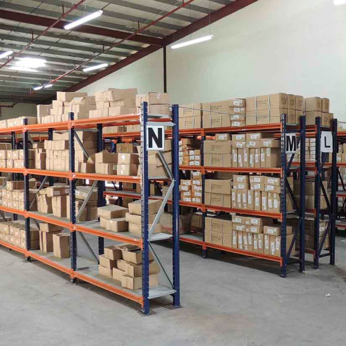 Estanterías picking bandeja metálica