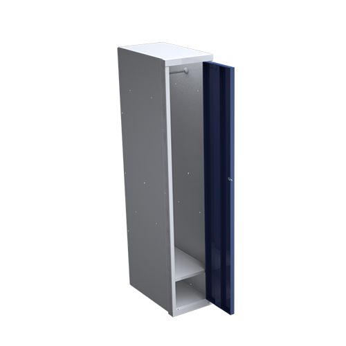 Taquilla metálica de 1 puerta de 30 cm