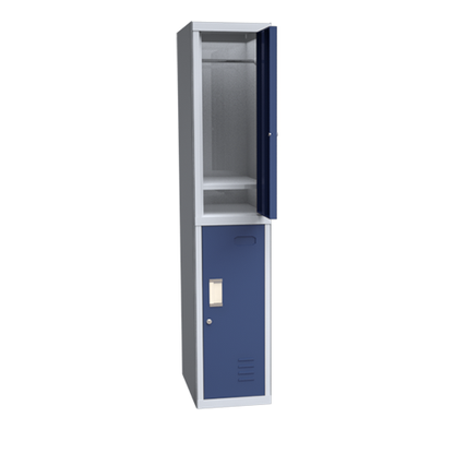 Taquillas metálicas de 2 puertas de 30 cm