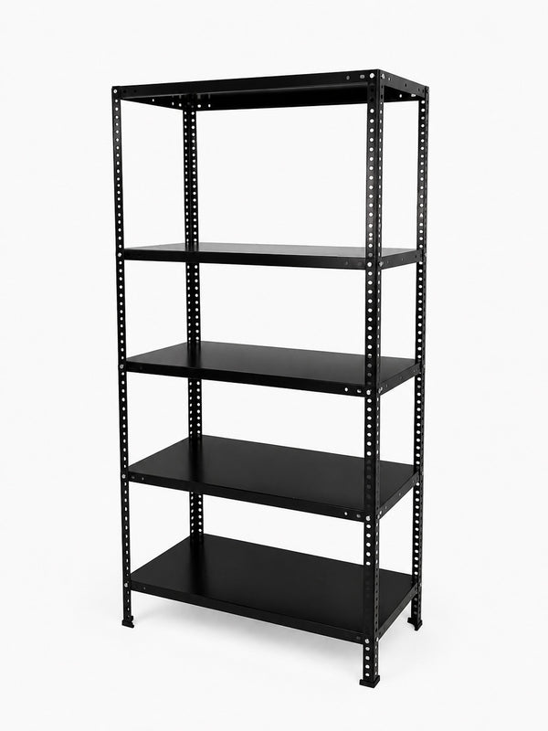 Tecny 4 metal shelving with screws