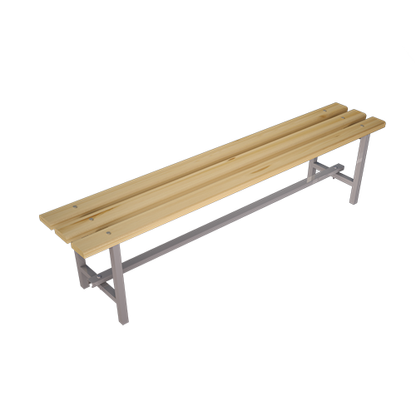 banco vestuario madera 150x30x43cm