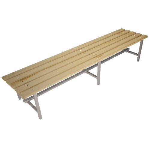 banco vestuario madera 200x50x43cm